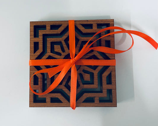 Drink Coasters - Set of 4 pattern Coaster Set