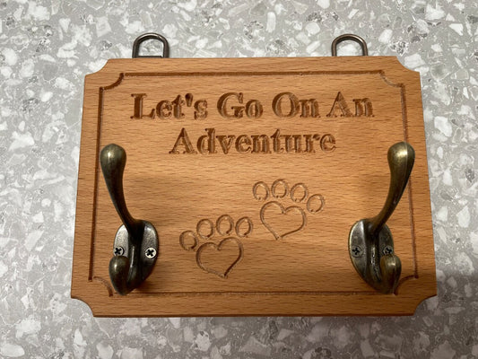 Double Dog Lead Holder