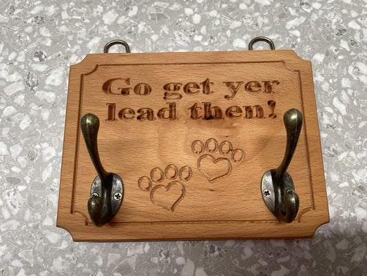 Double Dog Lead Holder