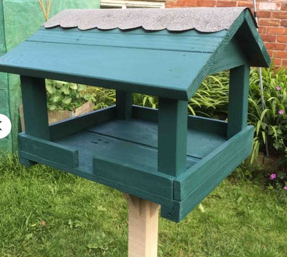 Bird Feeder Table - Sage and Country Cream