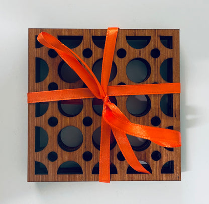 Drink Coasters - Set of 4 pattern Coaster Set