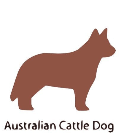 Australian Cattle Dog - Dog Wooden Bone Shaped Lead Holder or Key Holder