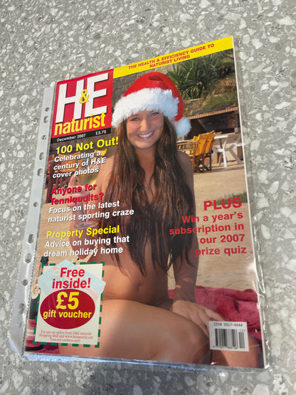 H&E health and efficiency International naturism Magazine - 2007 issues