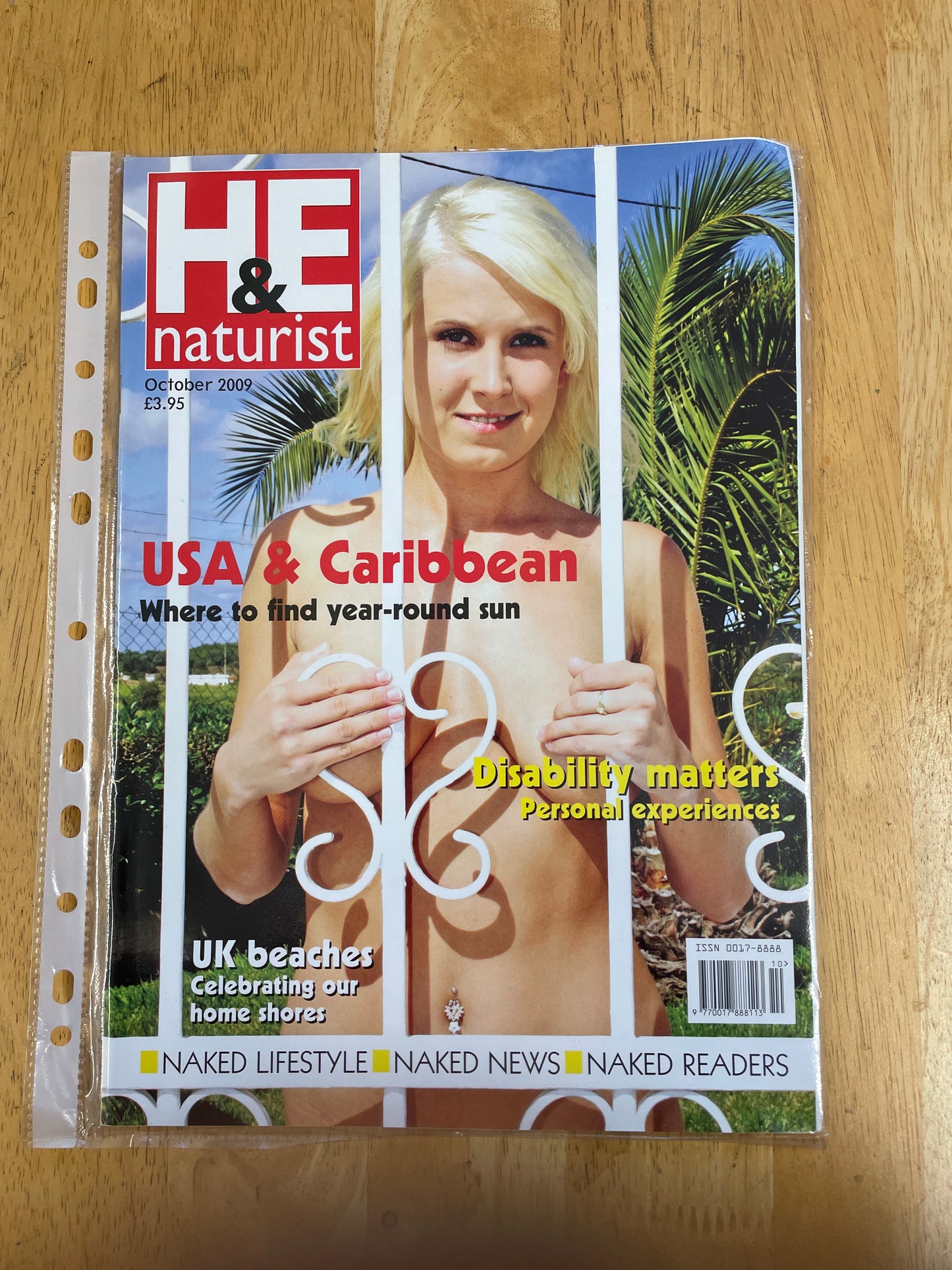 H&E health and efficiency International naturism Magazine - 2009 issues