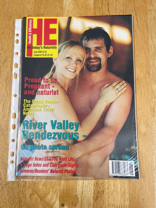 H&E health and efficiency International naturism Magazine - 2000 issues
