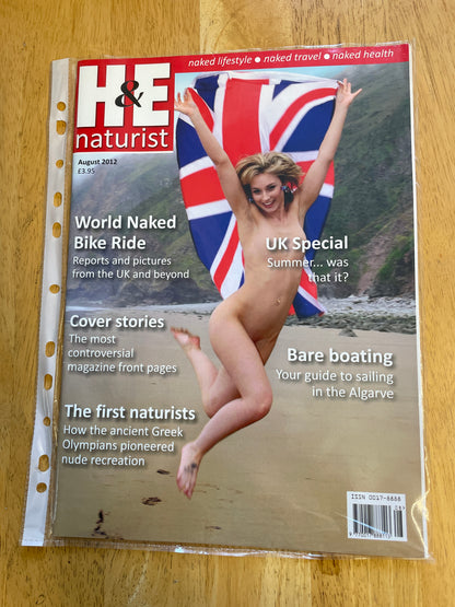 H&E health and efficiency International naturism Magazine - 2012 issues