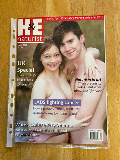 H&E health and efficiency International naturism Magazine - 2012 issues