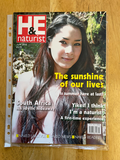 H&E health and efficiency International naturism Magazine - 2010 issues