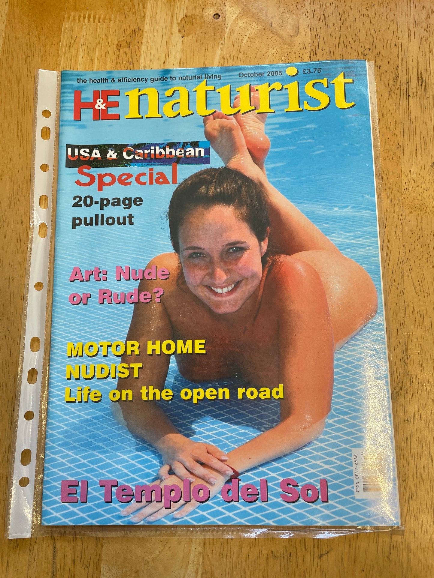 H&E health and efficiency International naturism Magazine - 2005 issues