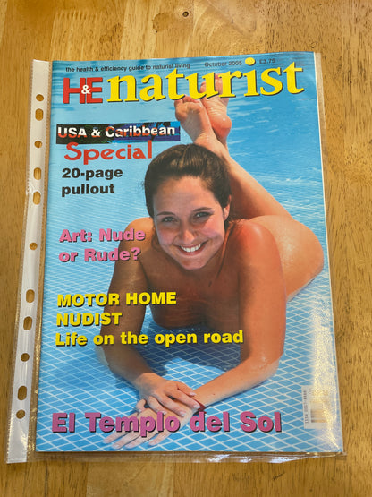 H&E health and efficiency International naturism Magazine - 2005 issues