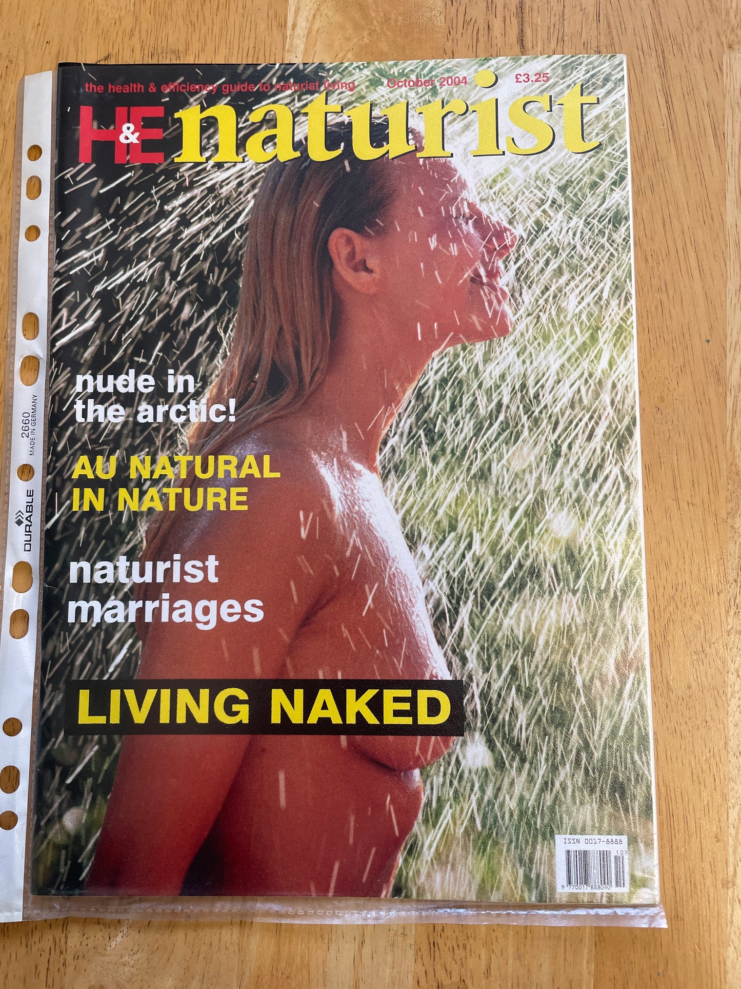 H&E health and efficiency International naturism Magazine - 2004 issues