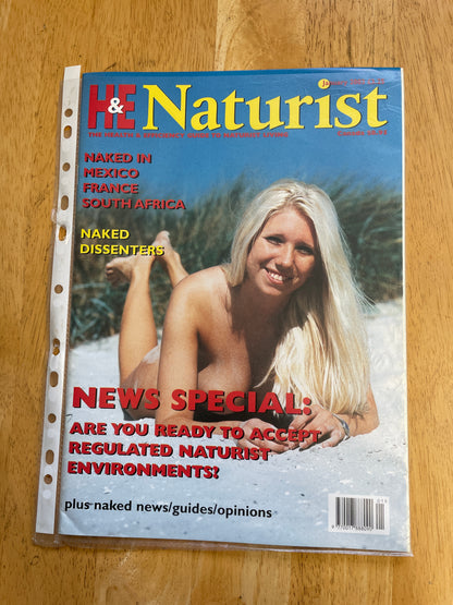 H&E health and efficiency International naturism Magazine - 2003 issues