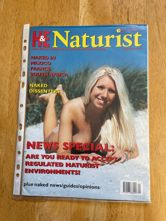 H&E health and efficiency International naturism Magazine - 2003 issues