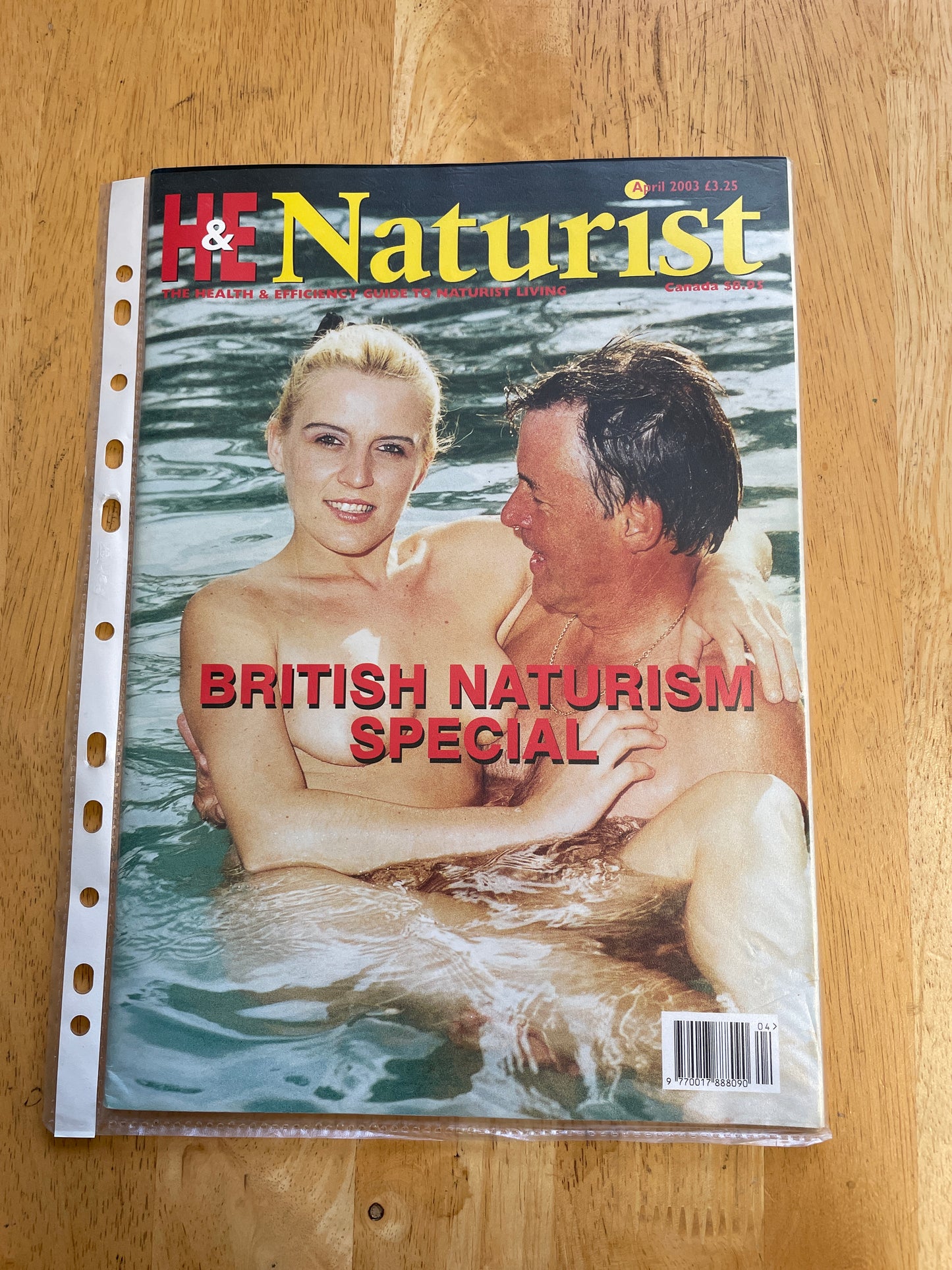 H&E health and efficiency International naturism Magazine - 2003 issues