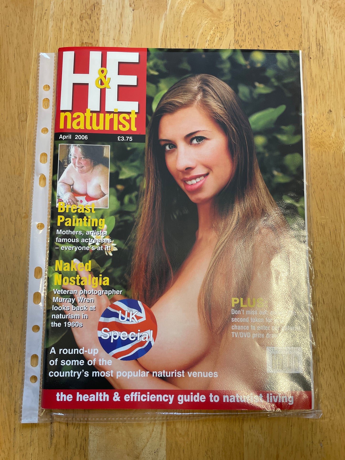 H&E health and efficiency International naturism Magazine - 2006 issues