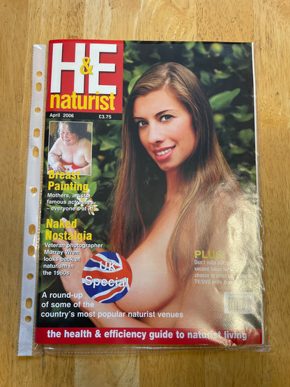 H&E health and efficiency International naturism Magazine - 2006 issues