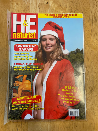 H&E health and efficiency International naturism Magazine - 2006 issues