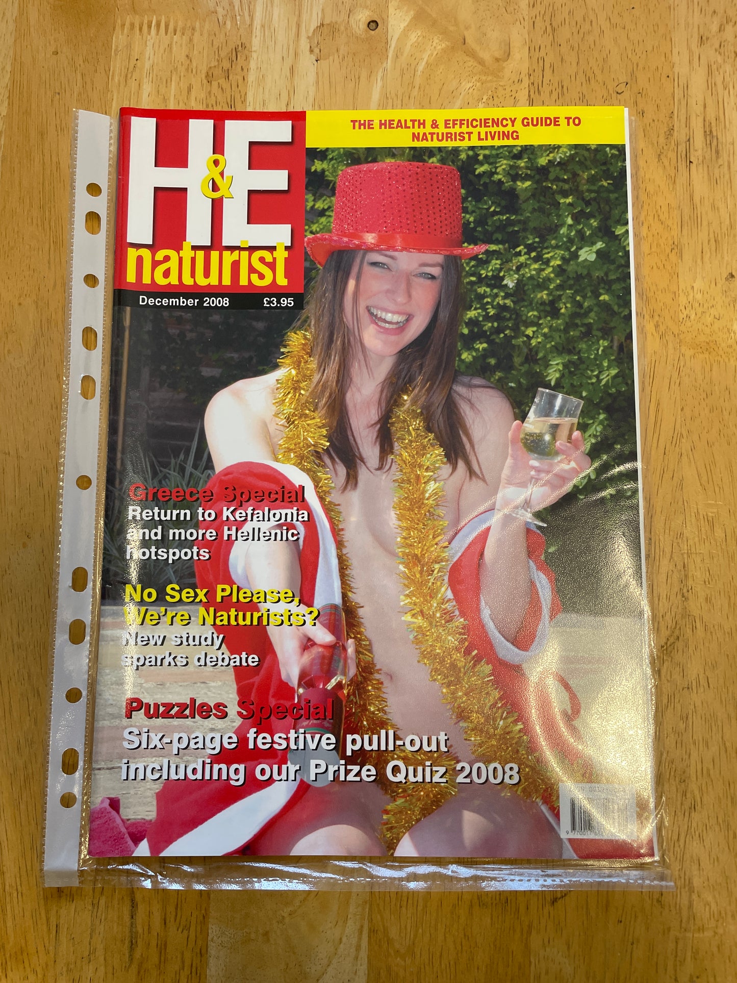H&E health and efficiency International naturism Magazine - 2008 issues