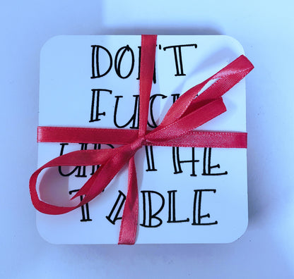 Drink Coasters - Set of 4 pattern Coaster Set