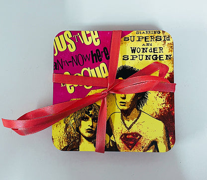 Drink Coasters - Set of 4 pattern Coaster Set