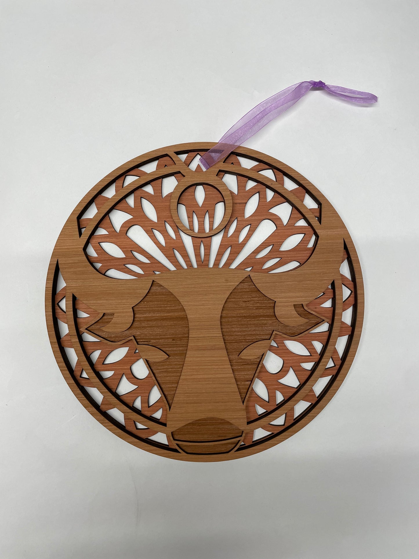 Taurus Zodiac 3D Mandala Layered Wall Art