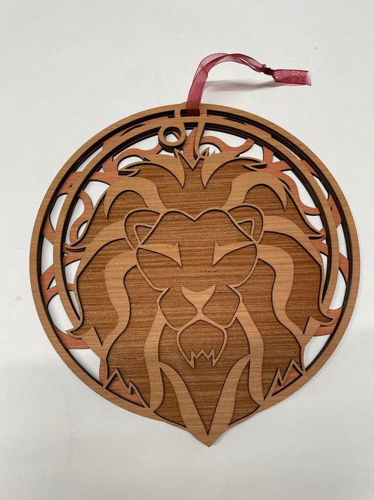 Leo Zodiac 3D Mandala Layered Wall Art