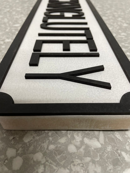 Absofuckinglutely - Street Sign - Wall Art