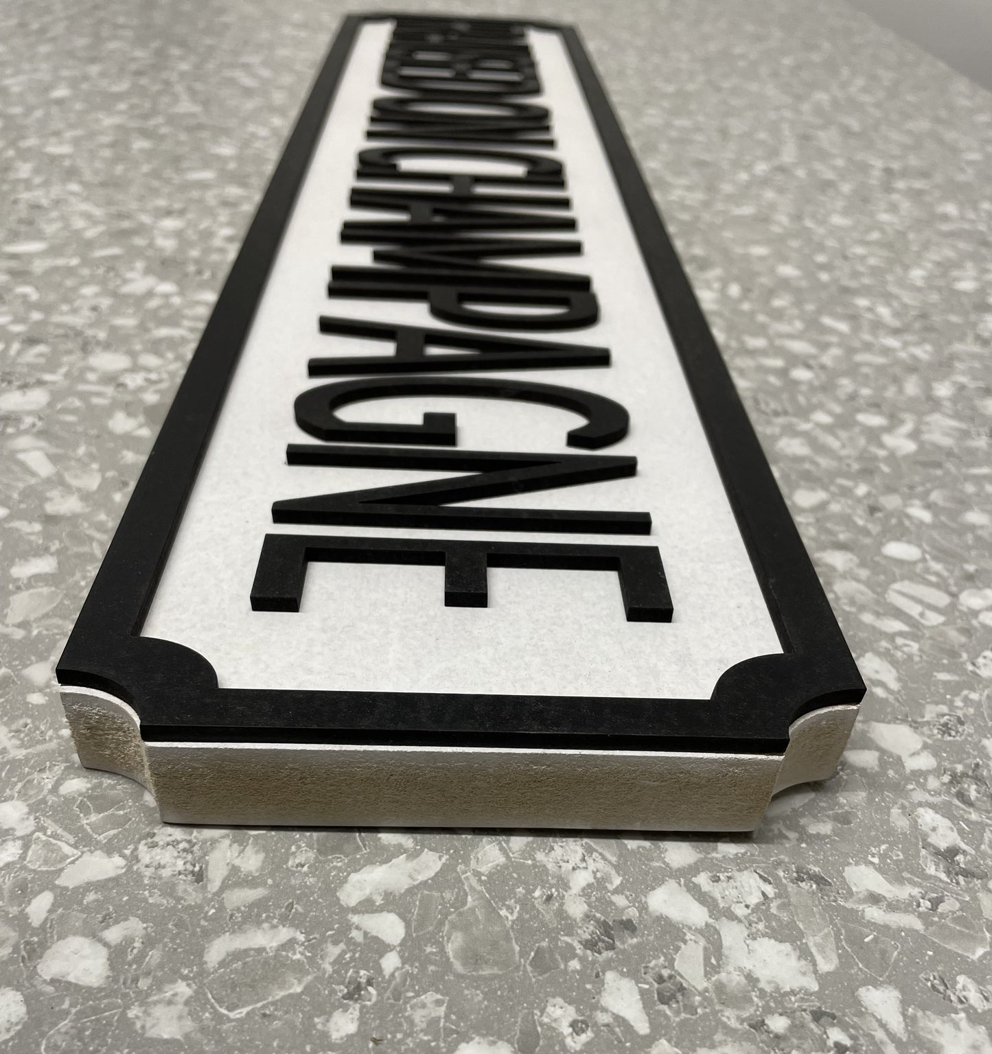 Raised on Champagne - Street Sign - Wall Art