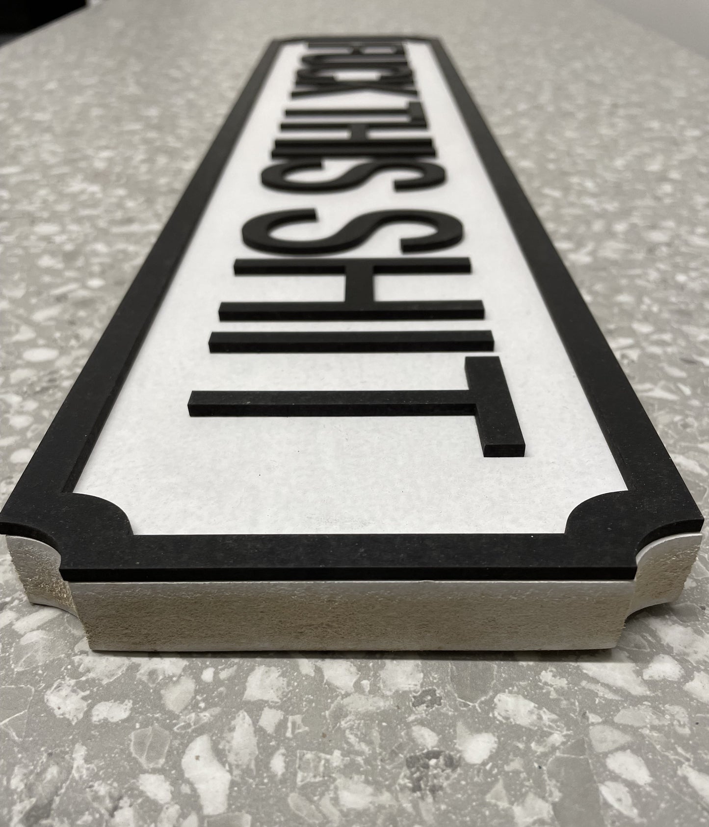 Fuck This Shit - Street Sign - Wall Art