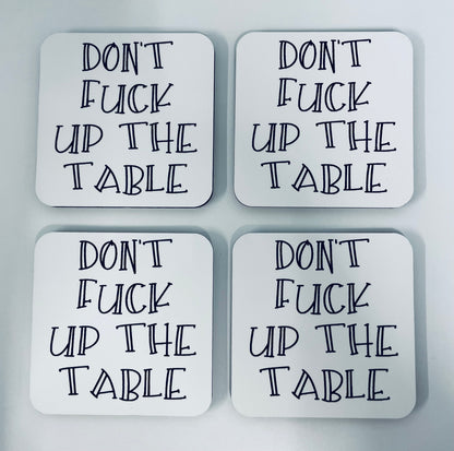 Drink Coasters - Set of 4 pattern Coaster Set