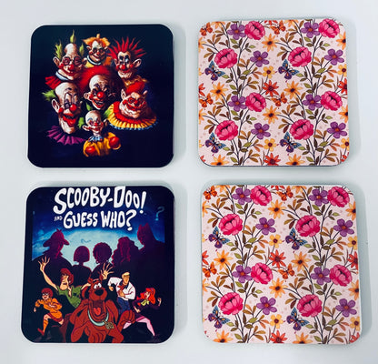 Drink Coasters - Set of 4 pattern Coaster Set