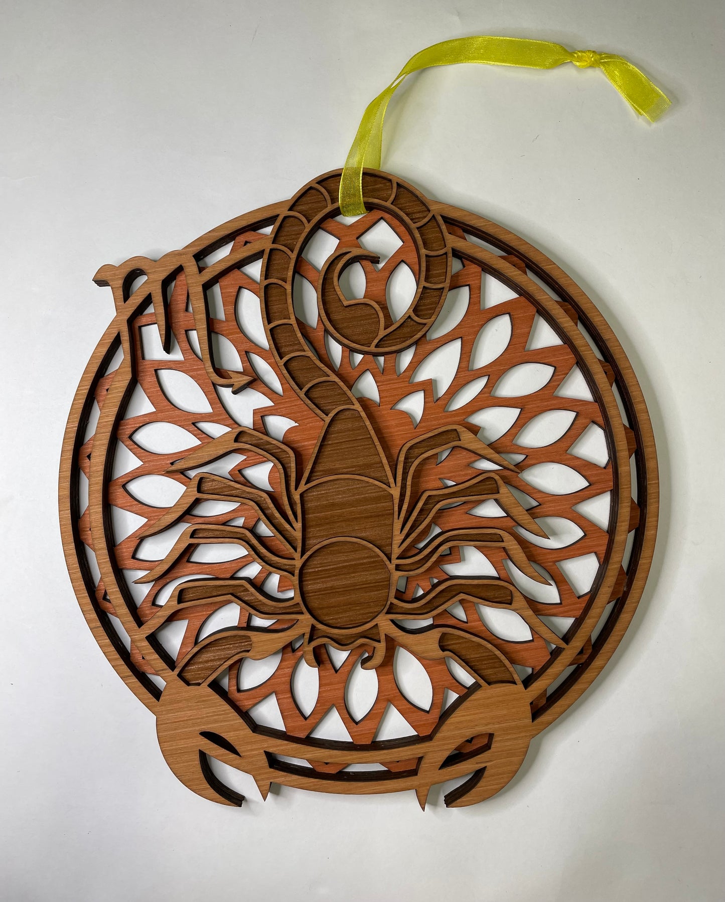 Scorpio Zodiac 3D Mandala Layered Wall Art