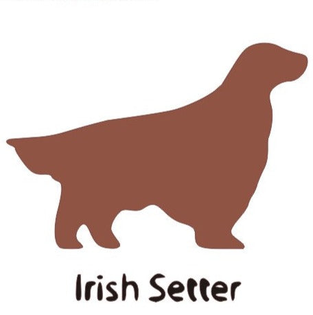 Irish Setter 2 Wooden Bone Shaped Lead Holder or Key Holder