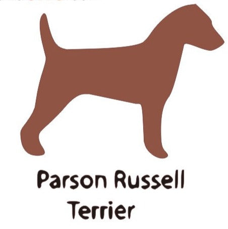 Parson Russell Terrier Wooden Bone Shaped Lead Holder or Key Holder