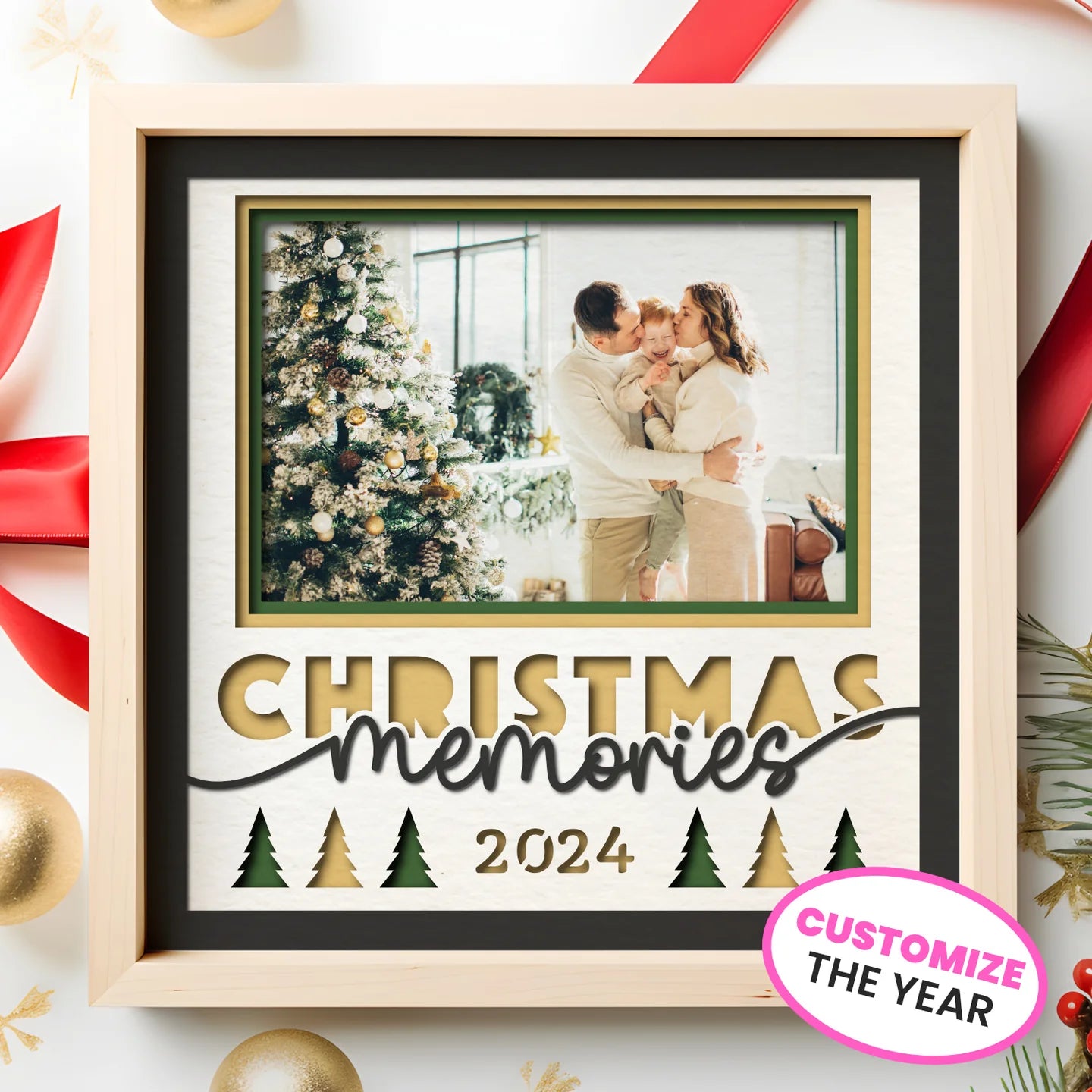 Christmas Memories Picture Frame