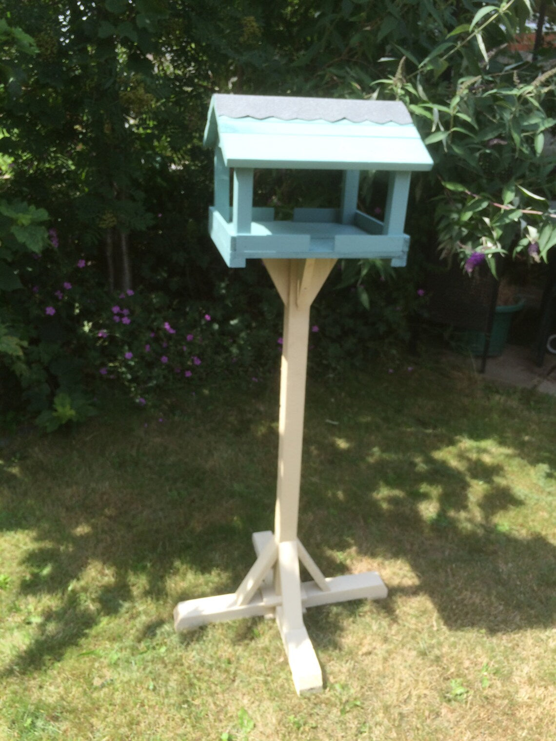 Bird Feeder Table - Seagrass and Country Cream