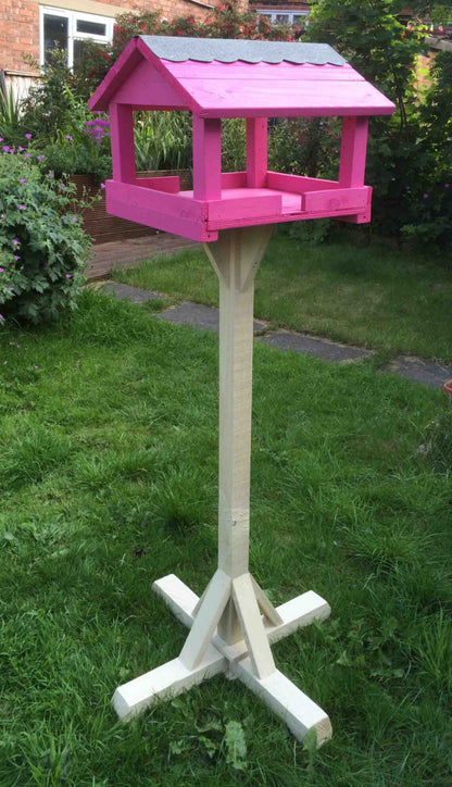 Garden Bird Feeder Table - Sweet Sundae and Country Cream