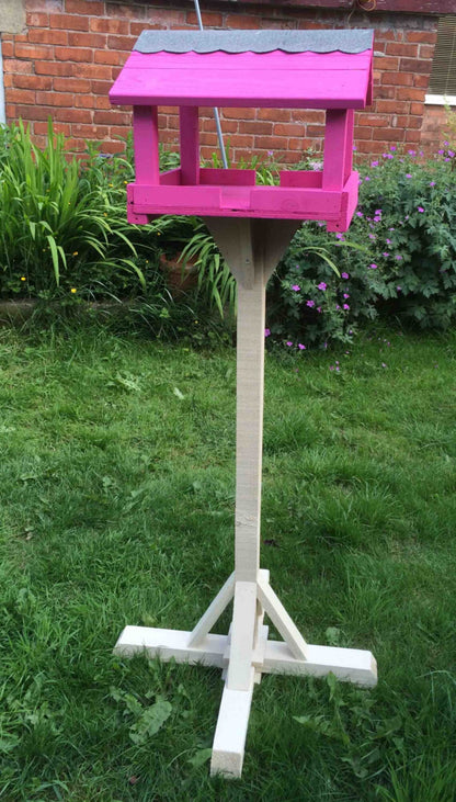 Garden Bird Feeder Table - Sweet Sundae and Country Cream