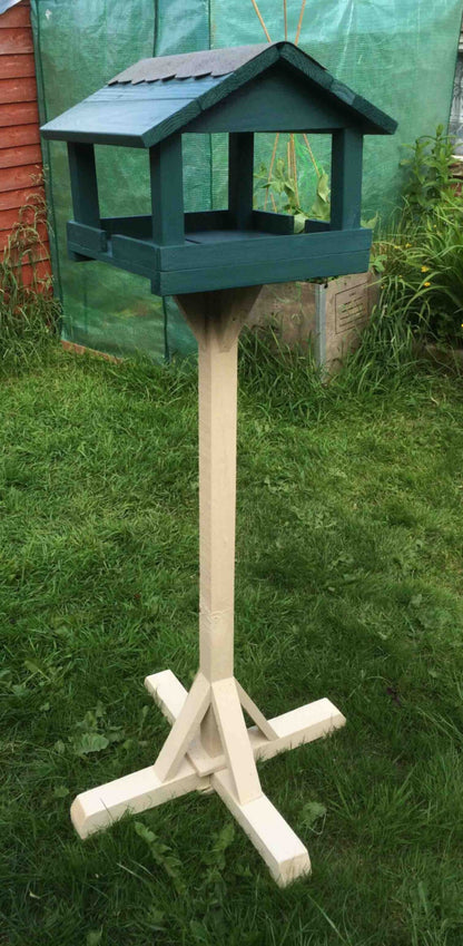 Bird Feeder Table - Sage and Country Cream