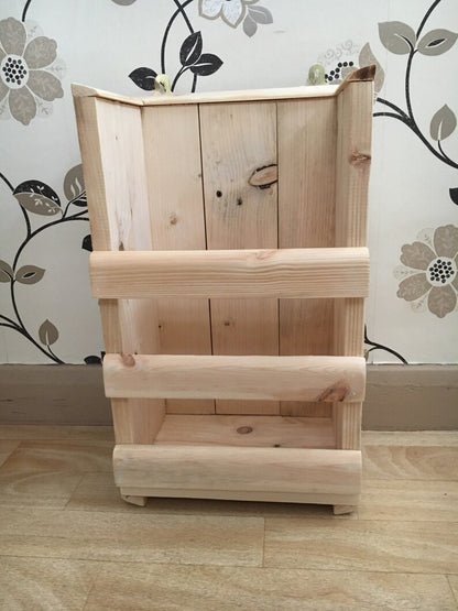 Toilet Roll Storage - Reclaimed wood