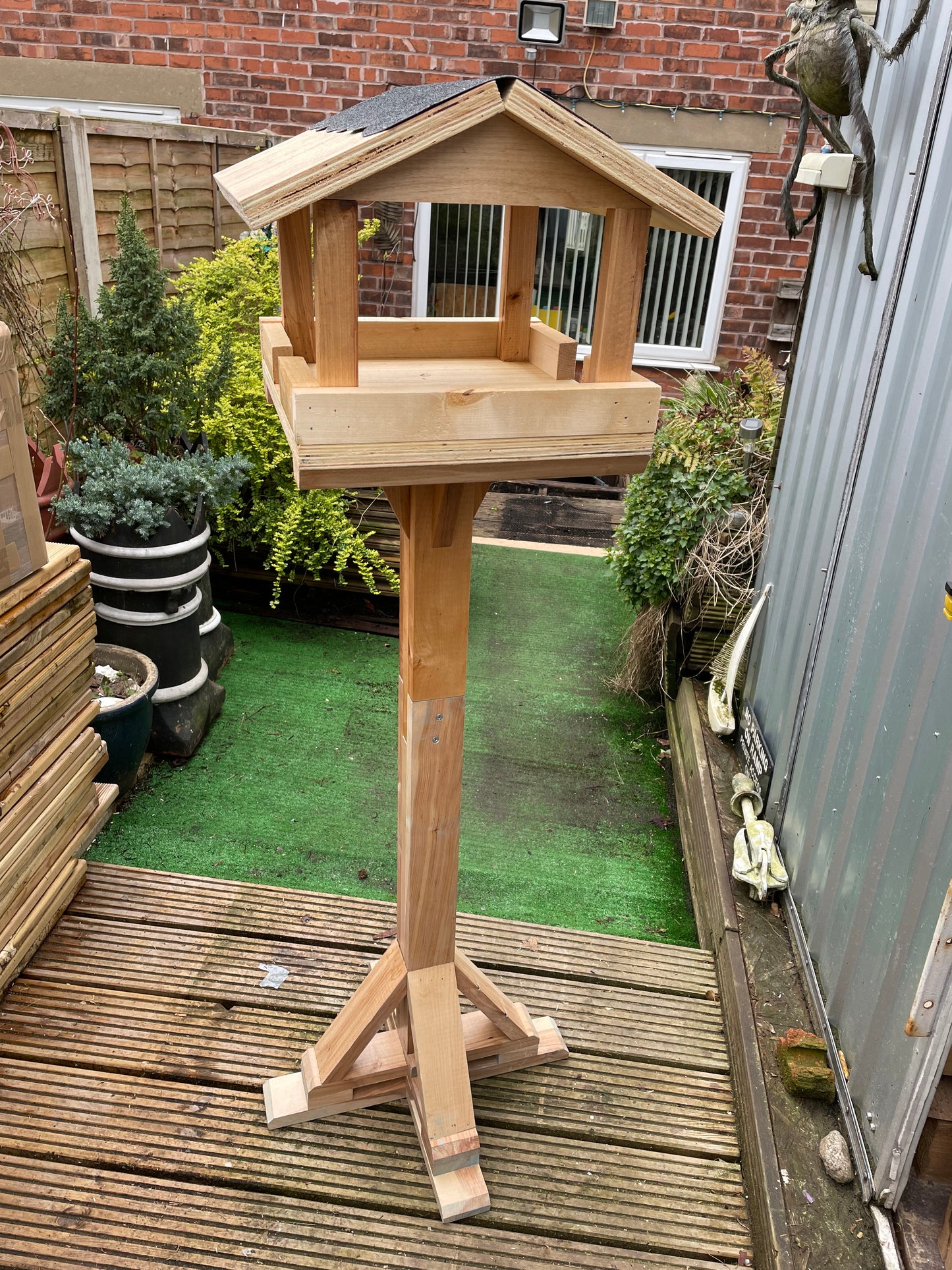 Garden Bird Feeder Table - Hand made