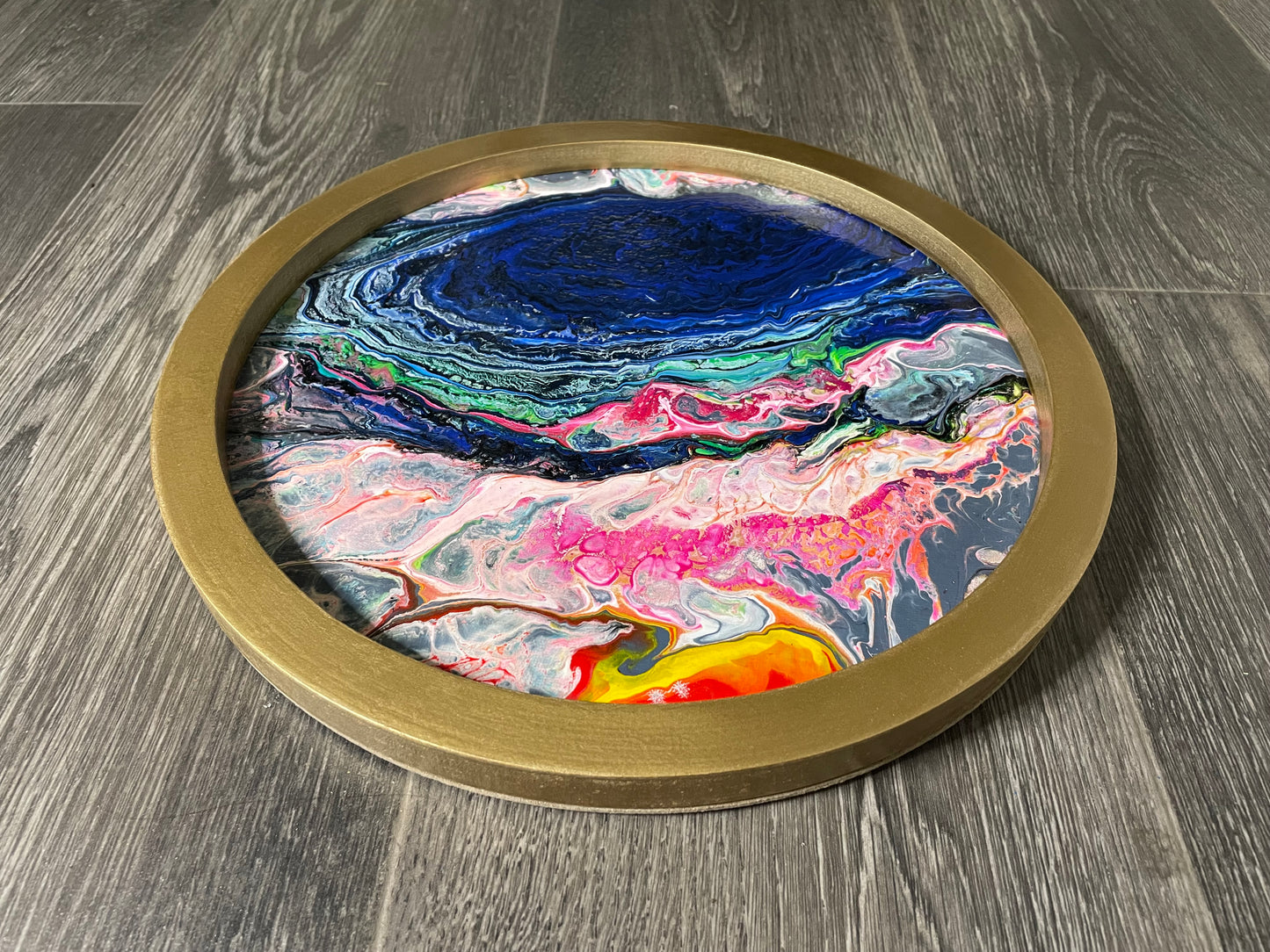 Original Fluid Acrylic Pour Art