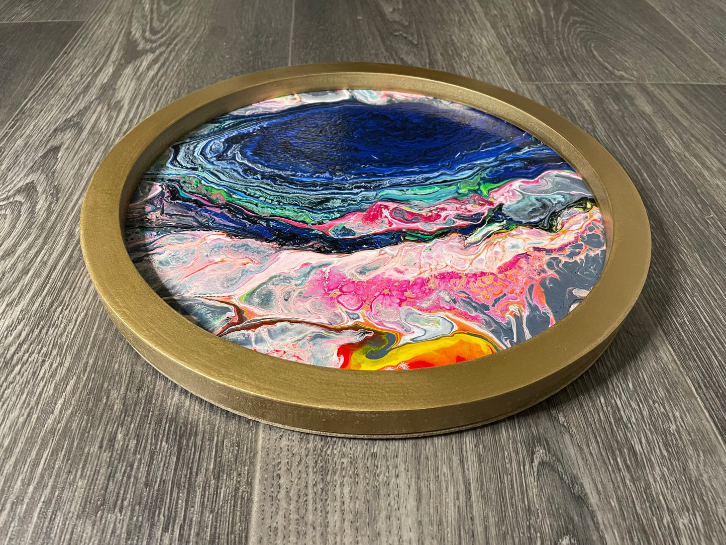 Original Fluid Acrylic Pour Art