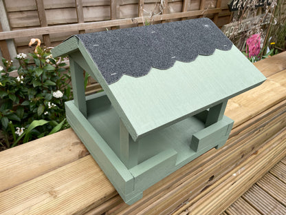 Garden Bird Feeder Table Top - pastel colour willow