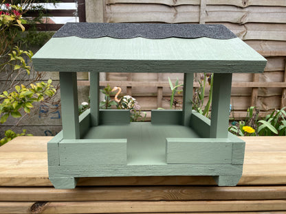 Garden Bird Feeder Table Top - pastel colour willow