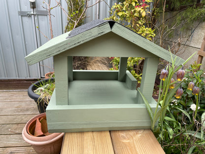 Garden Bird Feeder Table Top - pastel colour willow