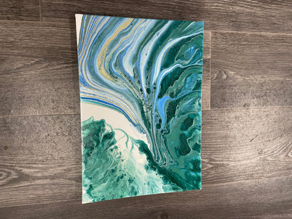 Original Fluid Acrylic Pour Art