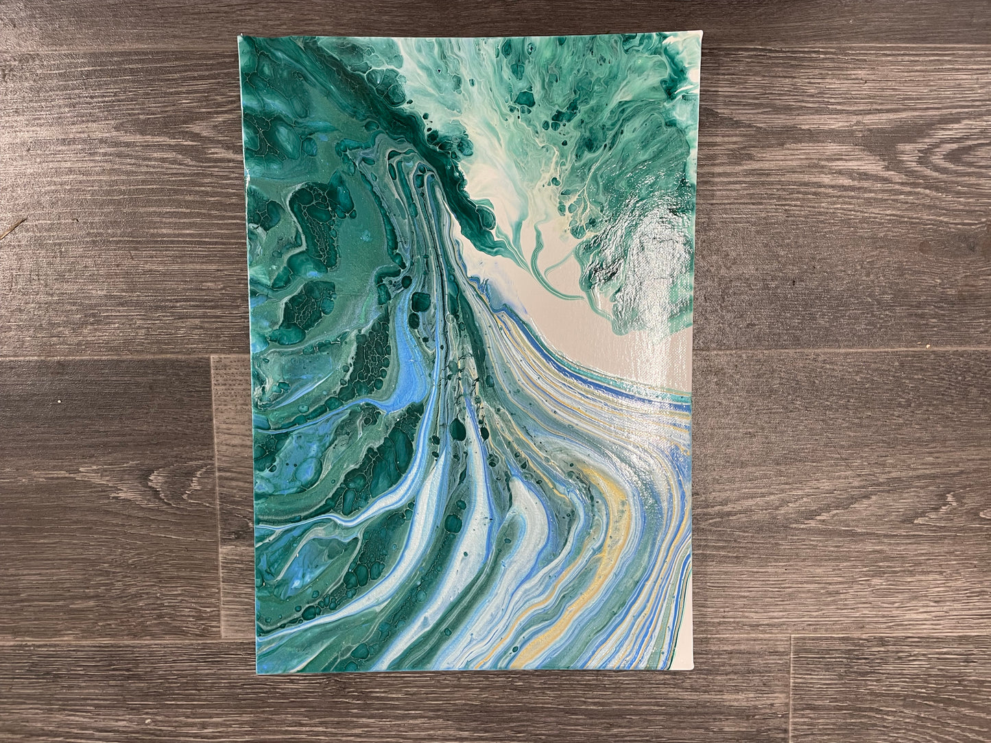 Original Fluid Acrylic Pour Art