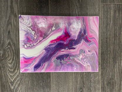 Original Fluid Acrylic Pour Art