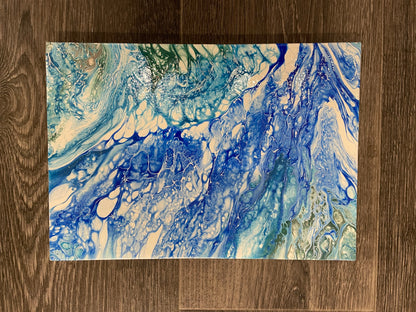 Original Fluid Acrylic Pour Art